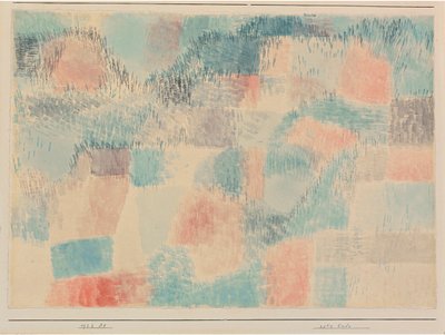 Rote Erde Red Earth, 1926.dani af Paul Klee