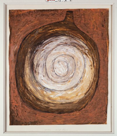 Afrundet flaske af Paul Klee