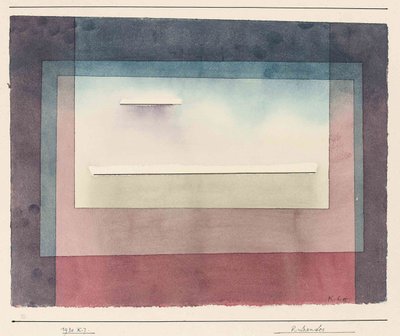 Sovende, 1930. af Paul Klee