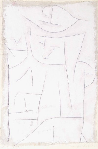 Tilsyneladende beskedent; Tilsyneladende beskeden af Paul Klee