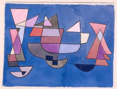 Sejlskibe. 1927, 225 af Paul Klee