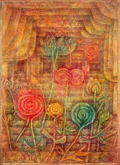 Spiral blomster af Paul Klee