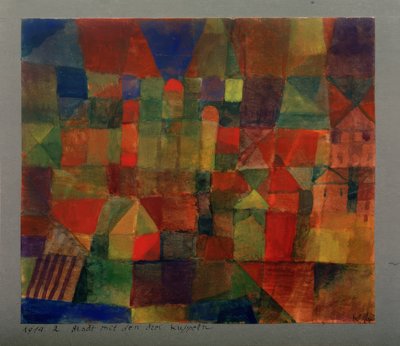 By med de tre kupler af Paul Klee