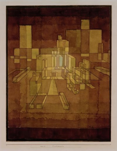 Byens perspektiv af Paul Klee