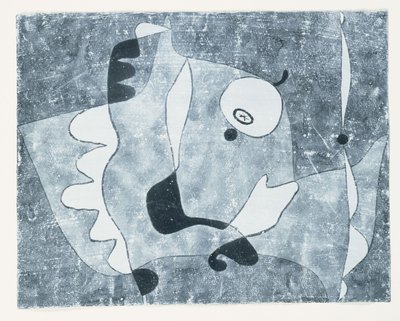 Stilleben med Apple af Paul Klee