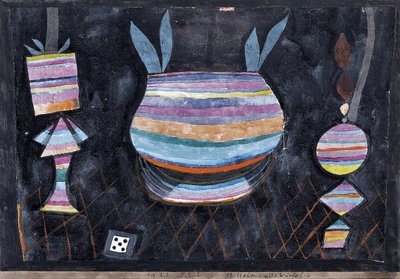 Stilleben med terninger af Paul Klee