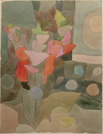 Stilleben med Gladioli af Paul Klee