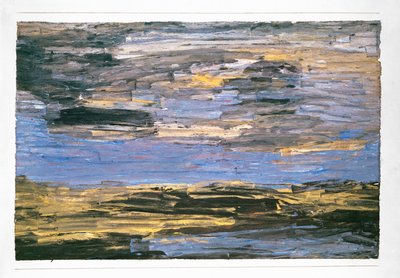 Storm over Sletten af Paul Klee