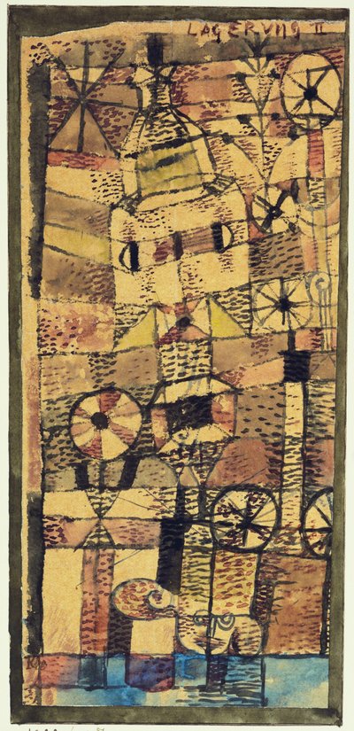 Stratificering II af Paul Klee