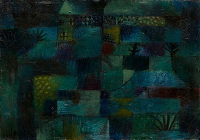 Terrassehave, 1920. af Paul Klee