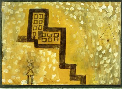 Huset på bakken; Huset i det høje af Paul Klee