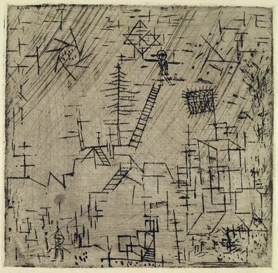 Magikeren i april af Paul Klee