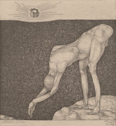 Monarkisten, 1904. af Paul Klee