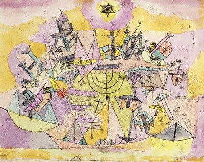 De uheldige skibe; Skibenes påske af Paul Klee