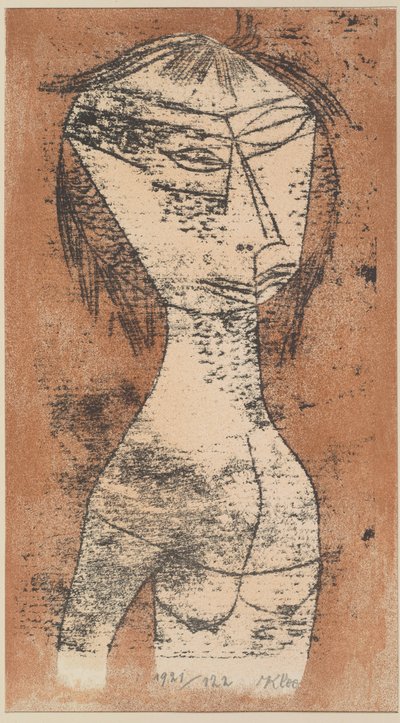 Helgen for det indre lys, 1921. af Paul Klee