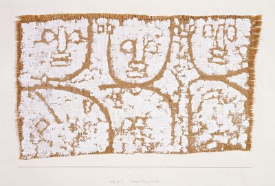 Tre figur; Tre United af Paul Klee