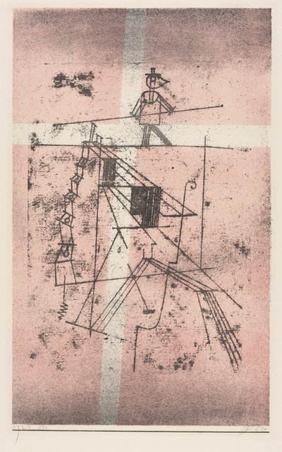 Tightrope Walker af Paul Klee