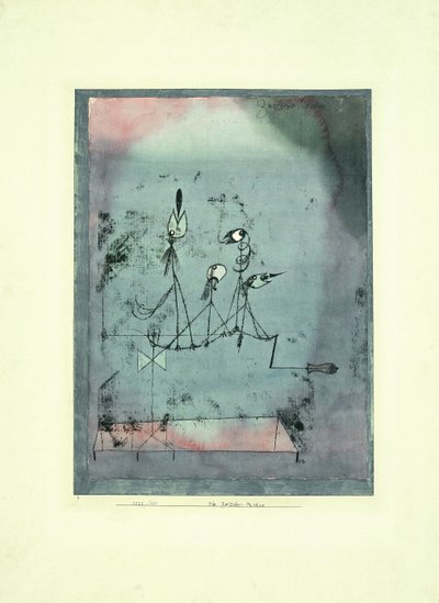 Twitter-maskine af Paul Klee