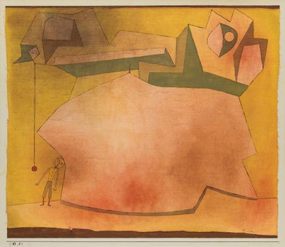 Uopfyldt, 1930. af Paul Klee