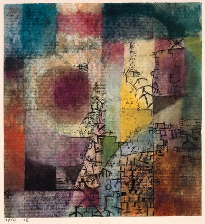 Uden titel, 1914. af Paul Klee