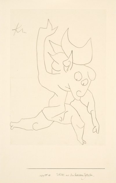 Urchs from the Heroic Age, 1939. af Paul Klee