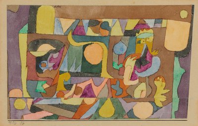 Varsalah, 1916. af Paul Klee
