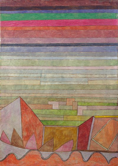 Udsigt ind i det frugtbare land, 1932. af Paul Klee
