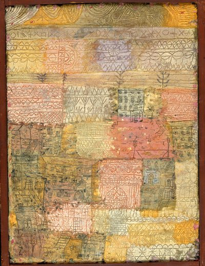 Villas florentines, 1926. af Paul Klee