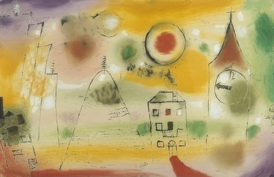 Vinterdag, lige før kl. 1922 af Paul Klee
