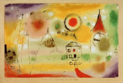Vinterdag lige før kl af Paul Klee