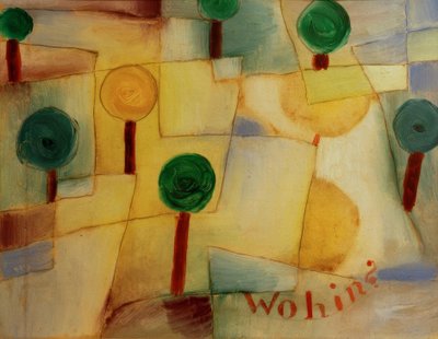 Hvor? af Paul Klee