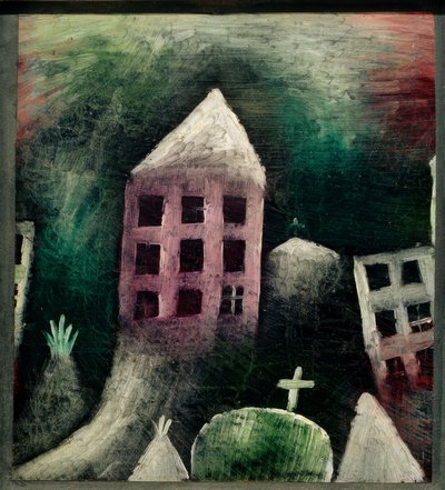 Ødelagt sted af Paul Klee