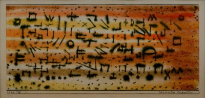 Ødelagde Egypten af Paul Klee