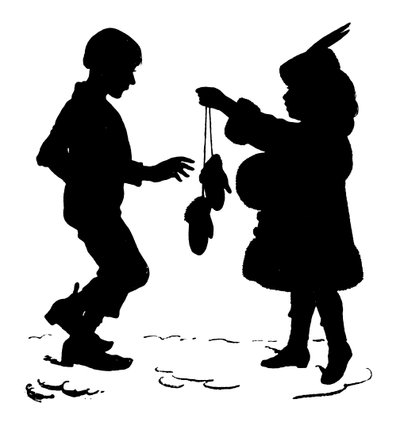 Silhouette af Paul Konewka (litho) af Paul Konewka