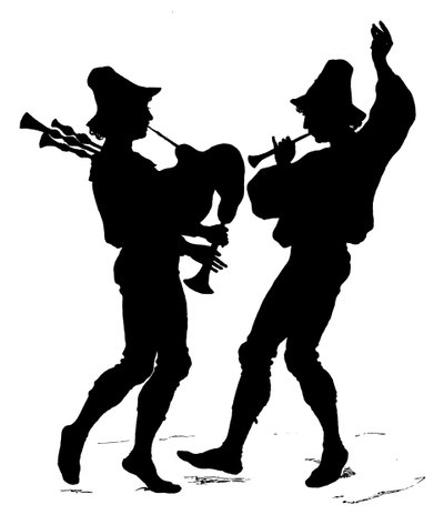 Silhouette af Paul Konewka (litho) af Paul Konewka