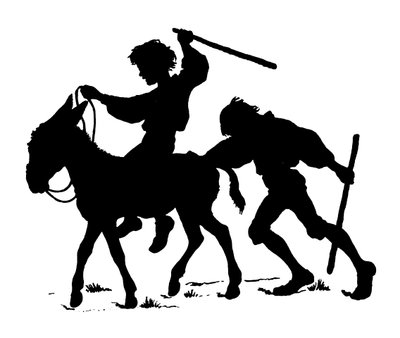 Silhouette af Paul Konewka (litho) af Paul Konewka