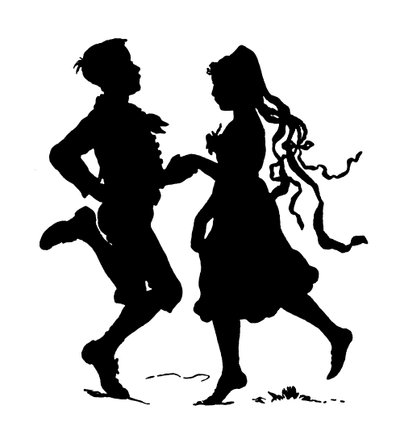 Silhouette af Paul Konewka (litho) af Paul Konewka