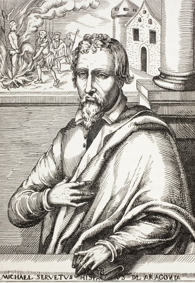 Michael Servetus, også kendt som Miguel Servet eller Miguel Serveto af Paul Lacroix