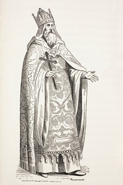 Prester John, også kendt som Presbyter Johannes. af Paul Lacroix