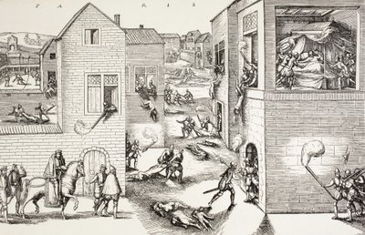 Bartholomæusdag-massakren i august af Paul Lacroix