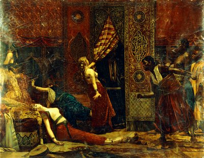 Kleopatras død af Paul Louis Bouchard