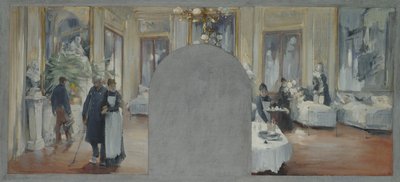 Interiør af Theatre Francais, 1871 af Paul Louis Delance