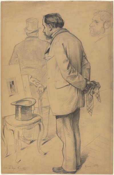 Edgar Degas af Paul Mathey