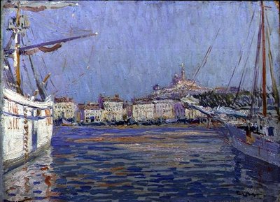 Den gamle havn, Marseille af Paul Mathieu