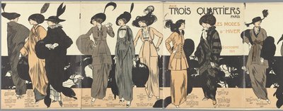 I Three Quarters Paris, Winter Fashions 6. oktober 1913 af Paul Méras