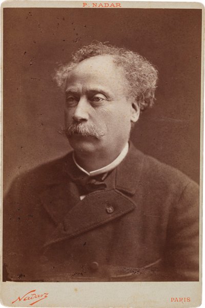 Alexandre Dumas, søn 1824-1895, ca. 1886. af Paul Nadar