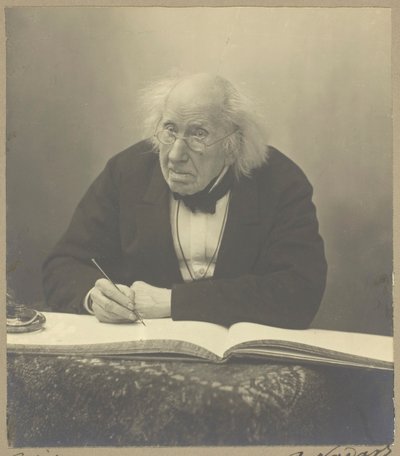 Marie-Eugene Chevreul, 1886. af Paul Nadar