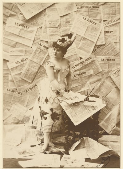 [Mlle Beaumaine, Théâtre des Variétés]. af Paul Nadar