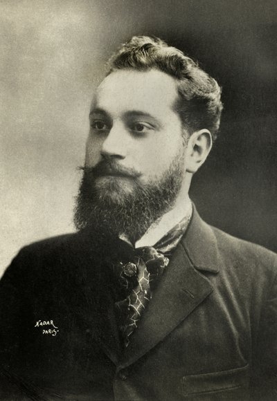 Portræt af Albert Guillaume (foto) af Paul Nadar