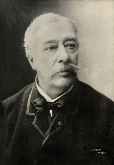 Portræt af Alfred Stevens (foto) af Paul Nadar